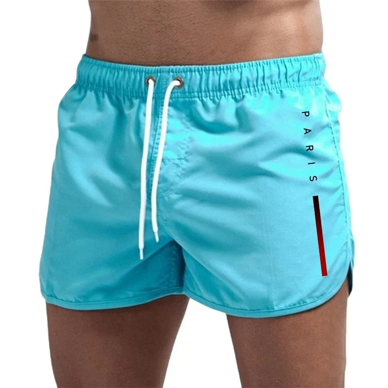 Shorts de plage imprimés pour hommes, décontractés, séchage rapide, pour le surf, la natation, le jogging en extérieur, shorts de sport d'été de qualité