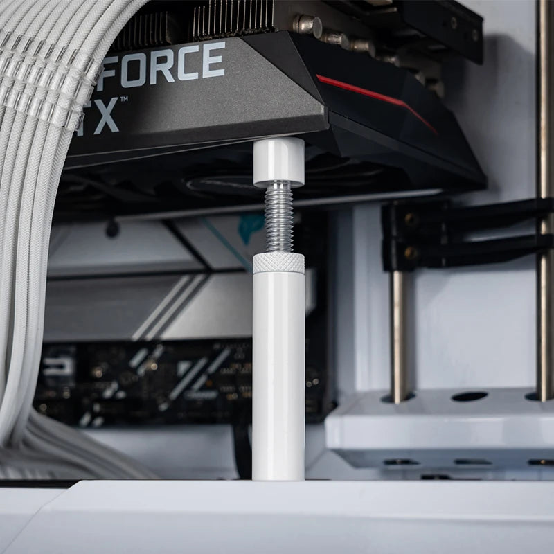 Support de carte graphique GPU, cadre de Support VGA, fond télescopique en aluminium et métal pour boîtier ITX MTX ATX, carte graphique