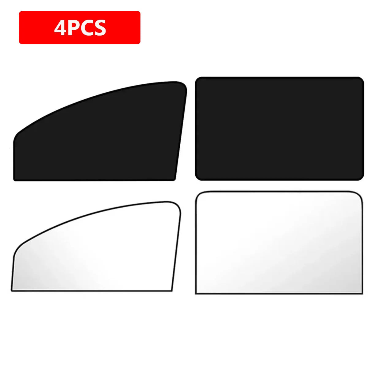 Parasol magnético universal para coche, juego de 2 piezas, reducción de calor, protección de la privacidad, parasol automático, accesorio para coche