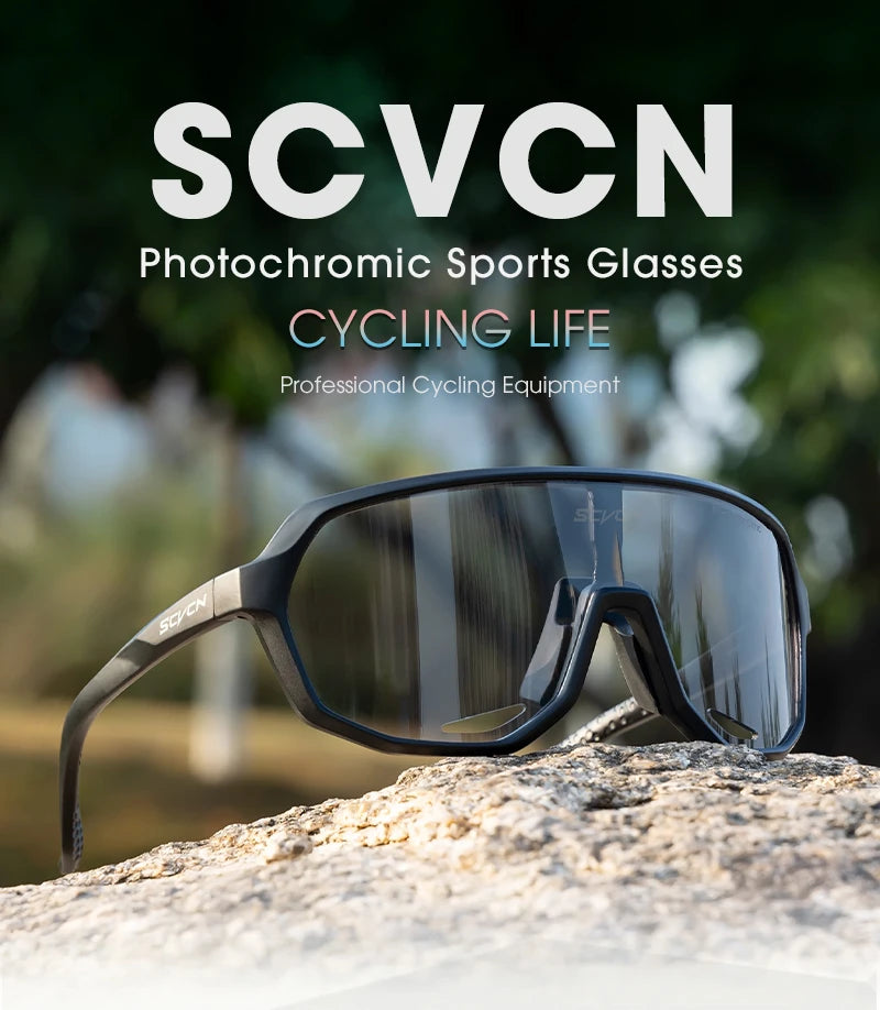 Lunettes de Soleil Sport UV400 — Vélo, Randonnée & Escalade Homme Femme