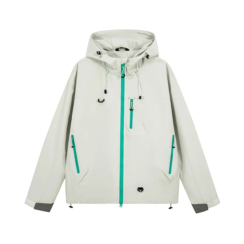 Veste Randonnée Imperméable Coupe-vent — Pêche, Camping & Escalade Unisexe