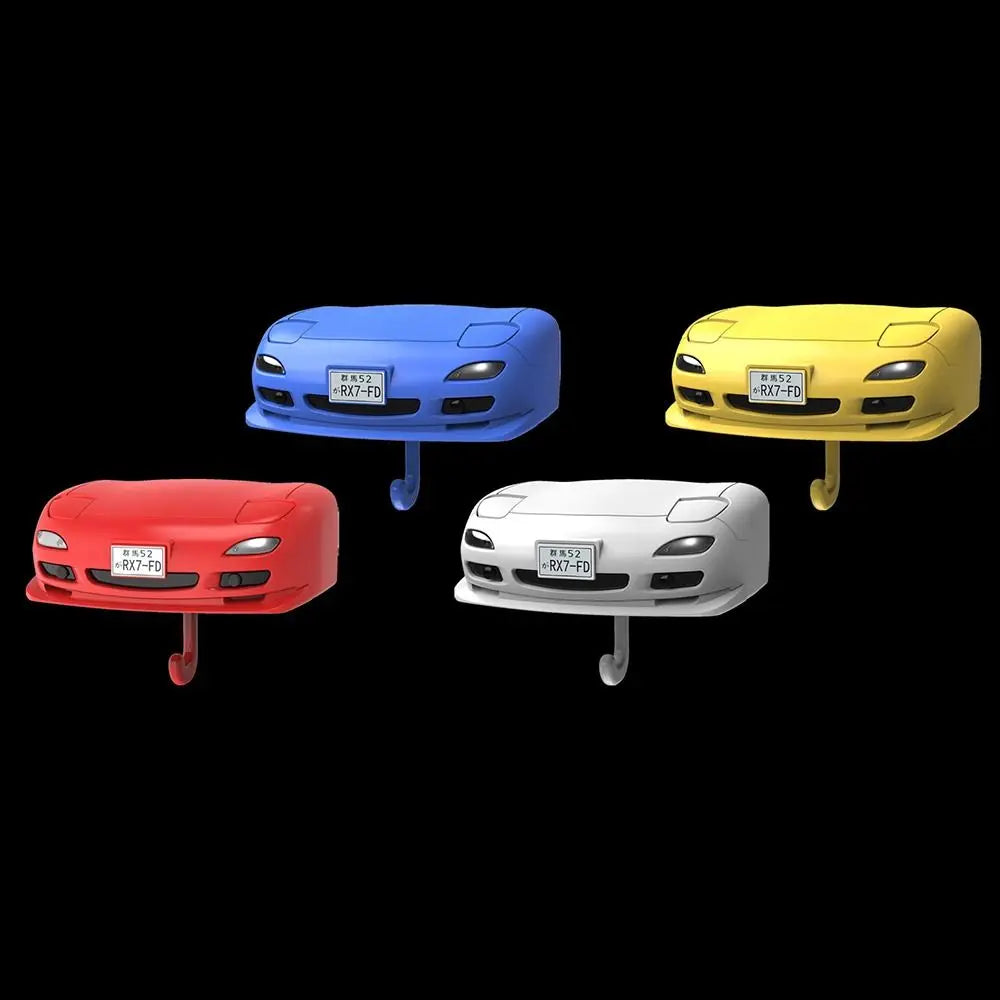 Porte-clés phare ouvert de voiture, lumière initiale, support mural, crochets pour clés, porte-clés d'entrée pratique, cintres pour clés