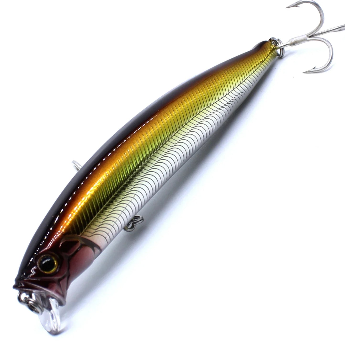 Leurre de Pêche Flottant Minnow Jerk — Wobbler Surface Carnassier