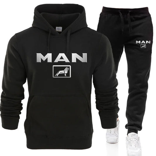 Men's hoodie and jogging pants, tracksuit, antibody, contractors, sportswear, Faremps, calf tint, 2024, 2-piece