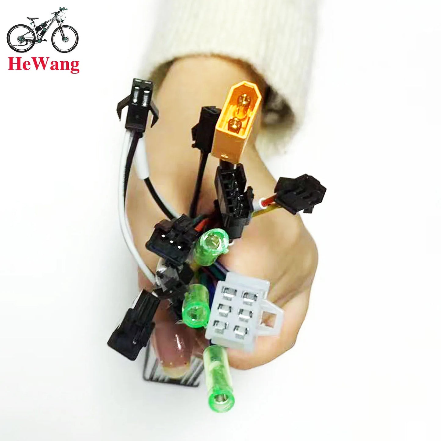 Controlador de motor sin escobillas de onda sinusoidal de 24V/36V/48V, 3 modos, 500W 750W 1000W 30A para S866 V889 S966 No. Medidor LCD de 2 protocolos para bicicletas eléctricas