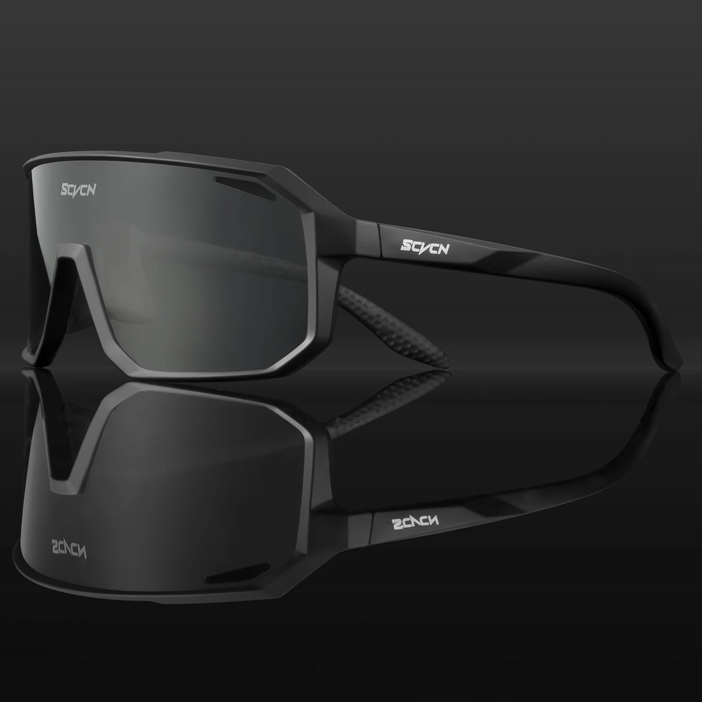 SCVCN Gafas de sol de ciclismo para hombre y mujer, MTB, bicicleta de carretera, gafas de conducción, deportes al aire libre, gafas de correr UV400, gafas de senderismo