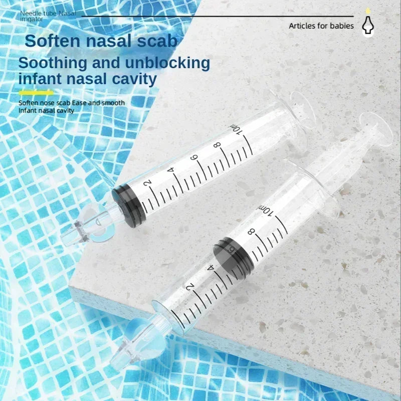 Rhinite irrigateur Nasal lavage pour enfants Silicone bébé aspirateur Nasal seringue bébé nez nettoyant enfants laveuse nasale réutilisable
