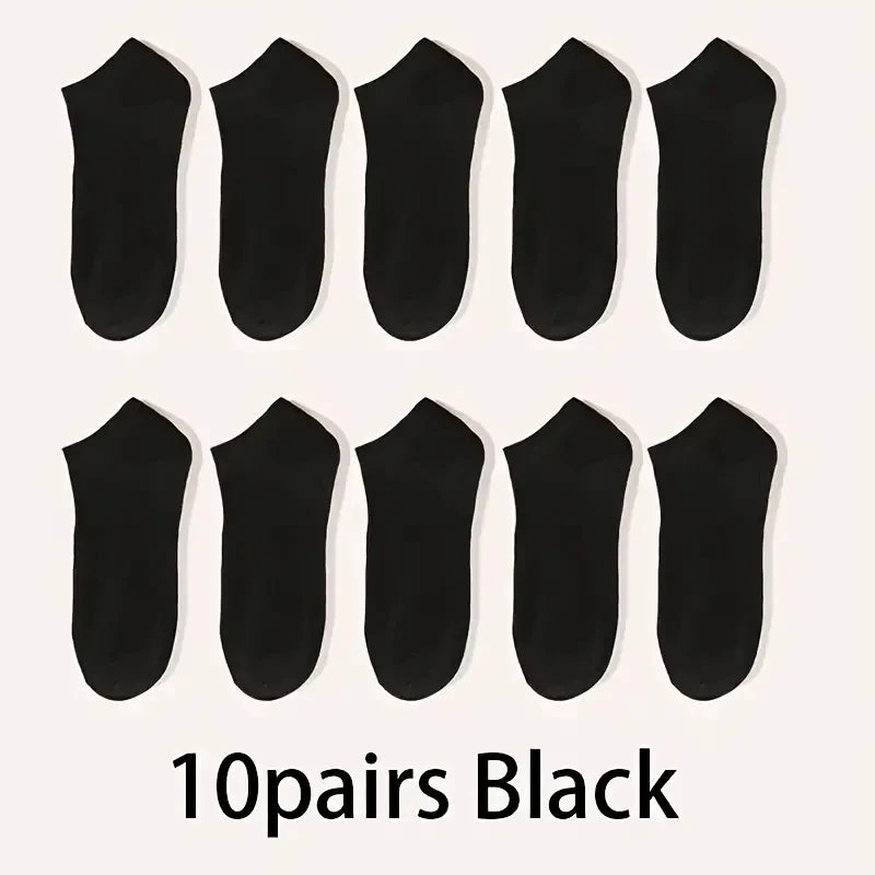 Unisex, breathable, lightweight, comfortable, rinse socks, suitable for everyone, ideal for sports, 03/Wear, pack of 5/10