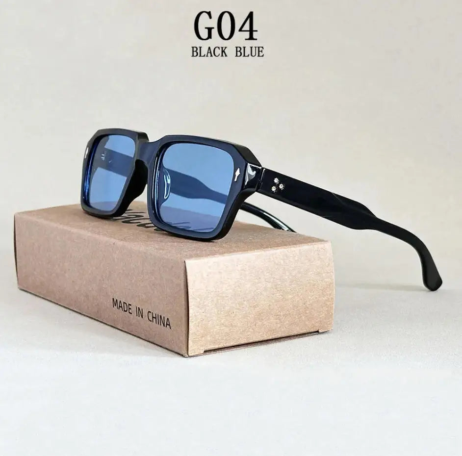 2025 Gafas de sol de mujer vintage cuadradas Gafas de sol de hombre cuadradas de moda Gafas de sol de mujer Gafas de sol de hombre envío directo