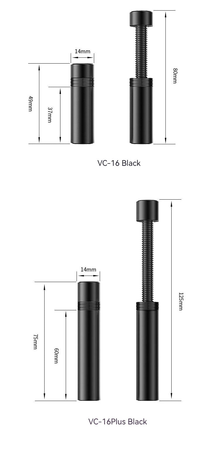 TEUCER VC-16 foulant Carte GPU Titulaire Vertical Télescopique Rotatif Stand Magnétique invite ket Vidéo Porte-Carte
