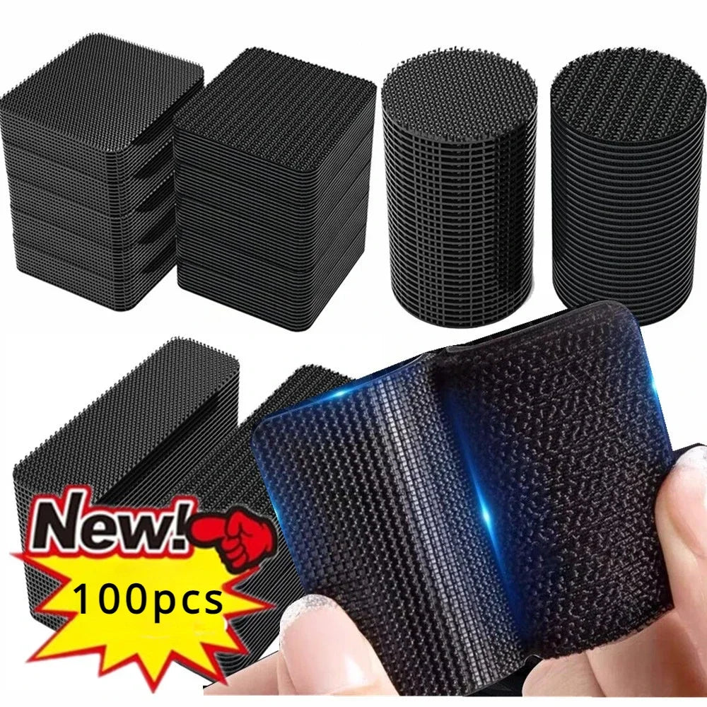 Cinta adhesiva de doble cara para baño, costura, velcro, rayas, sueños, cable, sujetadores de alfombras de coche, evaluDIY