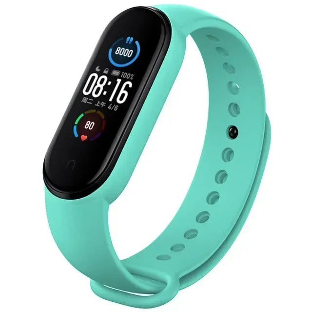 Bracelet Silicone Remplacement Band 3/4/5/6/7 — Accessoires Montre Connectée