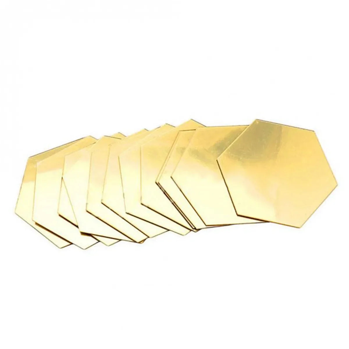 Autocollants muraux en miroir hexagonaux 6/12 pièces, autocollants en miroir acrylique 3D DIY, autocollants adhésifs amovibles, décoration de salon, salle de bain, maison