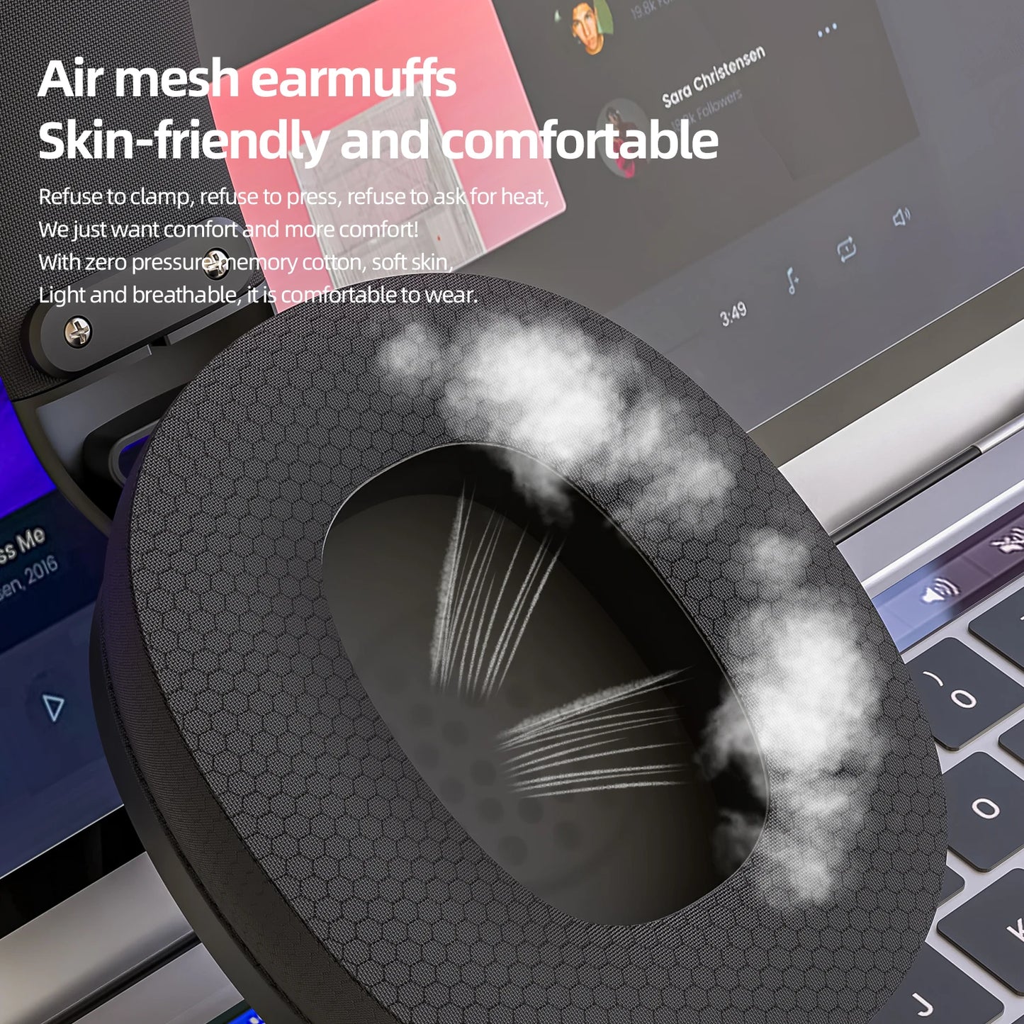 Casque gaming Bluetooth sans fil / filaire 3 modes — léger, avec microphone, ordinateur portable