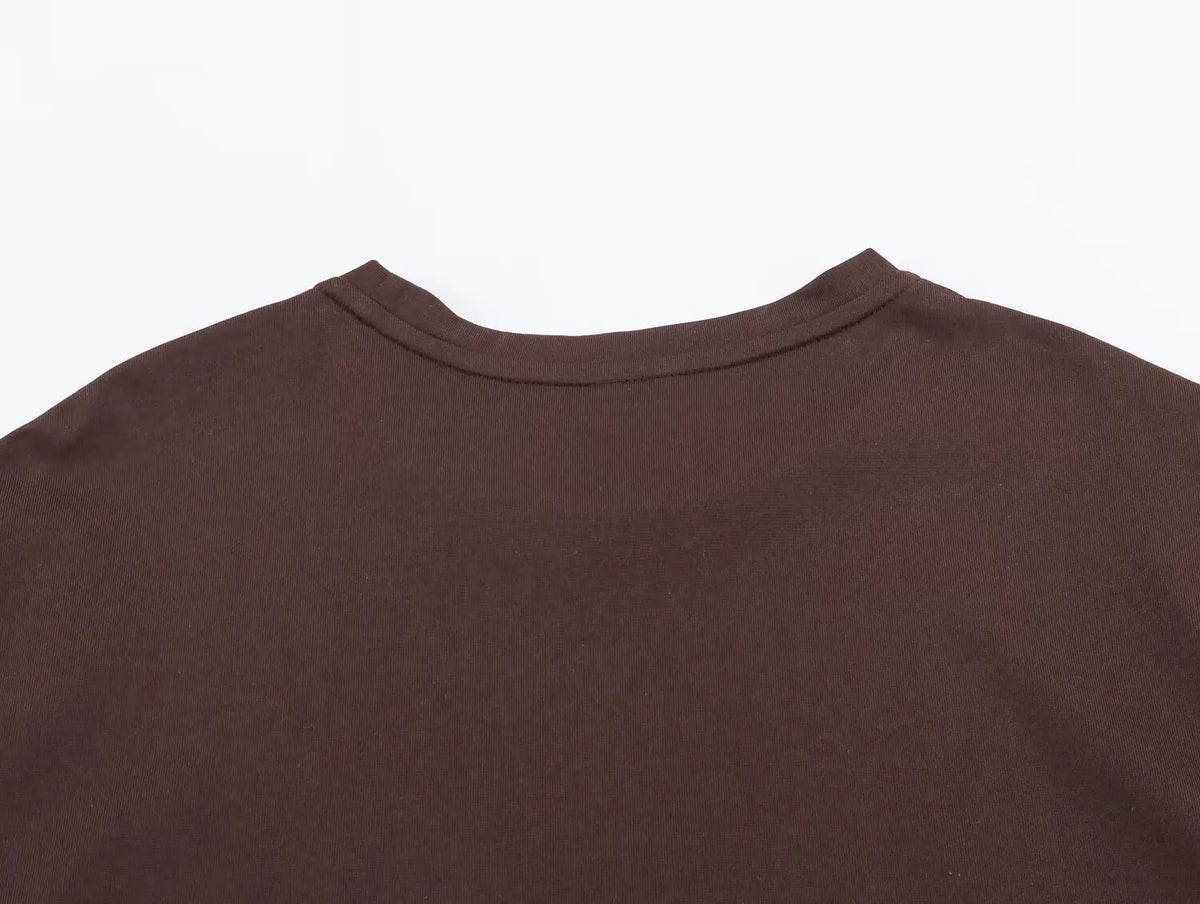 T-shirts femmes vintage — style décontracté, coupe tendance, plusieurs coloris