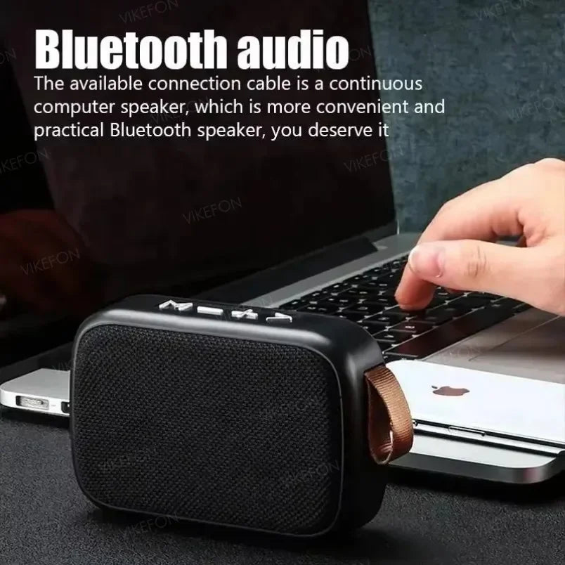 Mini Fabric Speaker, Wireless Portable Soundbar, Bluetooth 5.0, for Outdoor and Indoor Sports, HIFI Speaker, Support J, TF Card, FM Radio L
