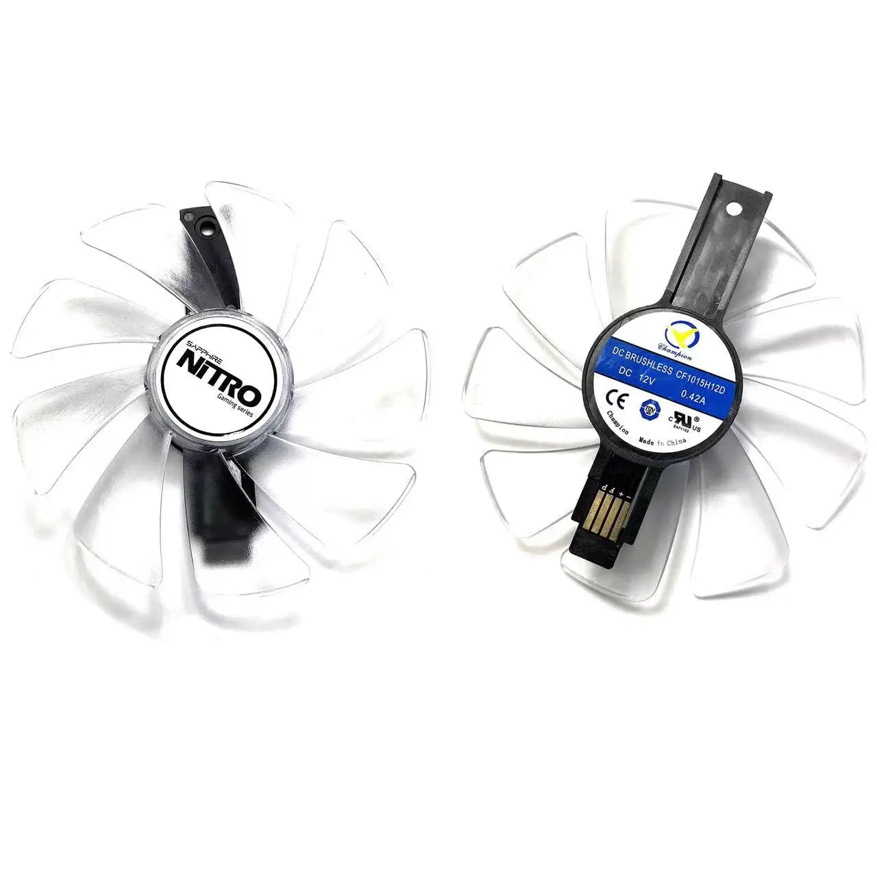 Ventilateur GPU CF1015H12D, pour saphir Nitro jas590 jas580 8G, cochon clocking jas480 8G jas570 4G RX 470 4G GDDR5, nouveau, 95mm