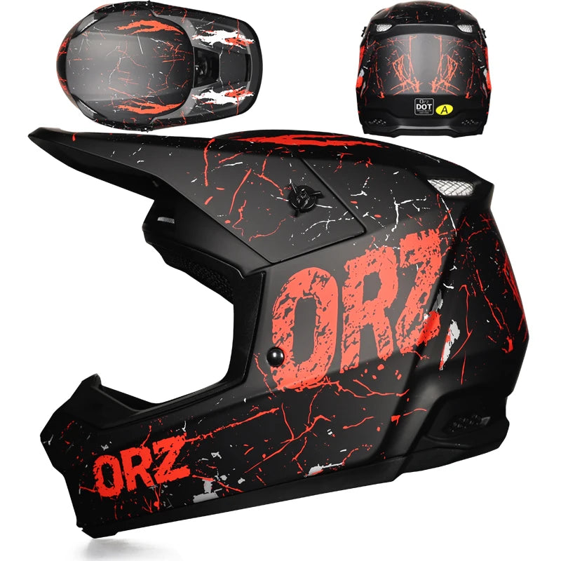 Professional Motorcycle Helmet Motocross Off-road Helmet Kids Off-road Helmet Capacete De Motocicleta