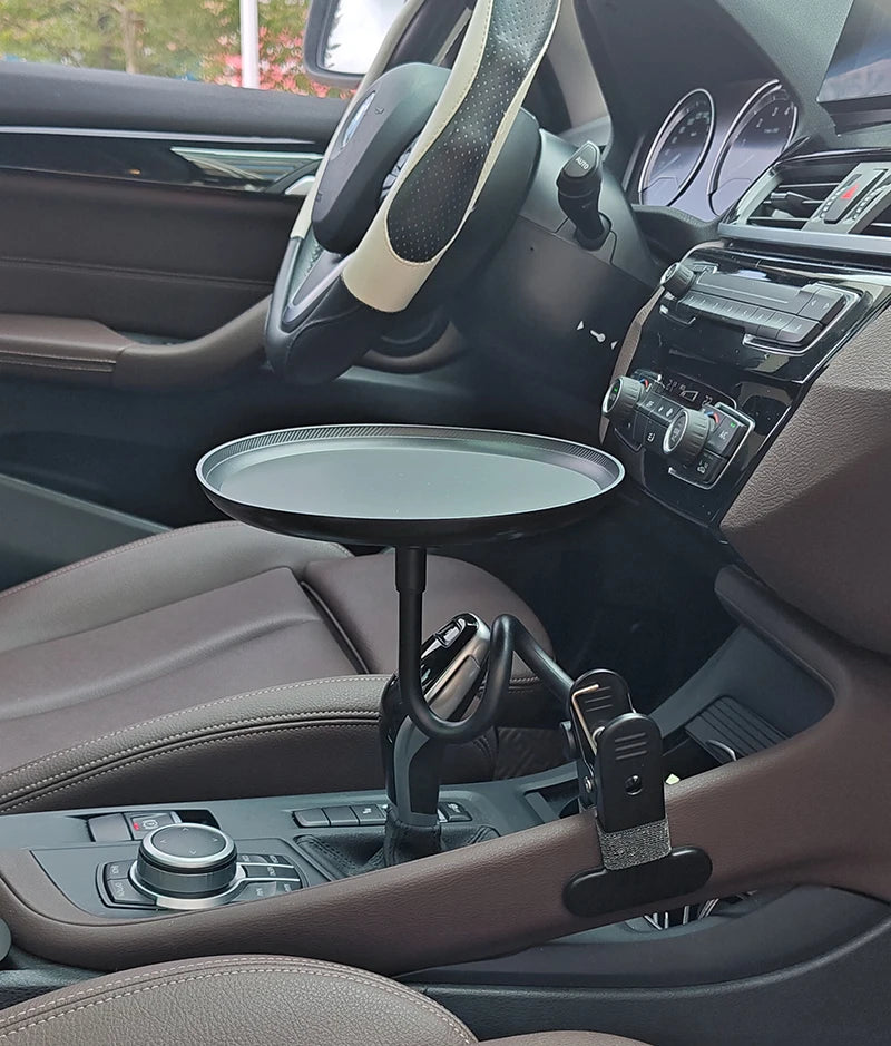 Porte-boissons polyvalent pour voiture, voyage, repas, escalade ronde pour la nourriture, les boissons et le téléphone, parfait pour les voyages en voiture, polyvalent