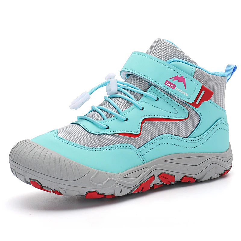 Bottes de Randonée Enfant Antidérapantes Anti-Choc — Fille & Garçon EU 27–36
