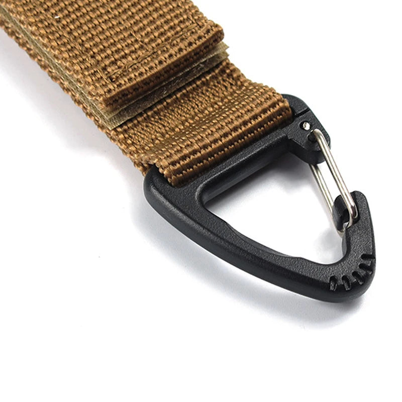 Gants en Nylon polyvalents, boucle, crochet de gant tactique, Clip de sécurité, randonnée en plein air, corde d'escalade, accessoires de rangement, 1/3/6 pièces
