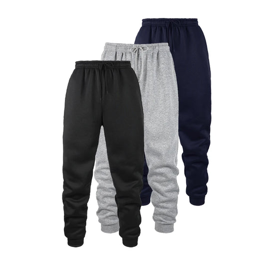 Men's Jogging Pants Sports Pants Fitness Running Pants Solid Color Sweatpants Easy-to-Match Home Pants