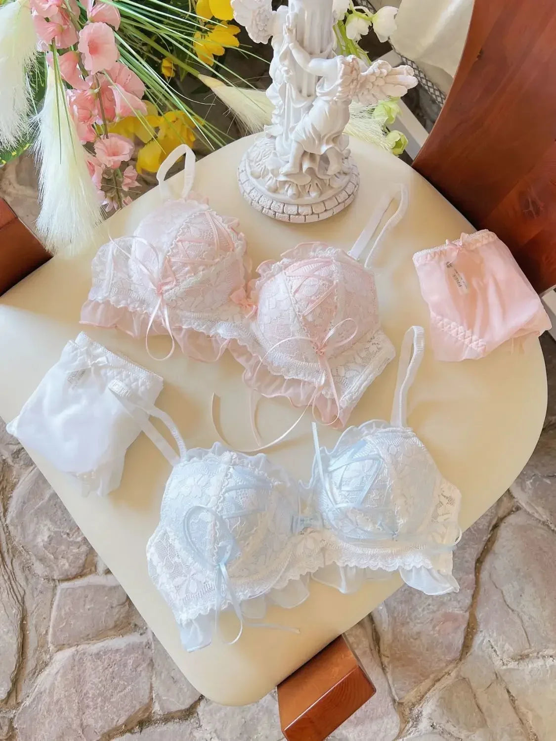 Soutien-gorge Push-Up Lolita Dentelle — Style Japonais Princesse