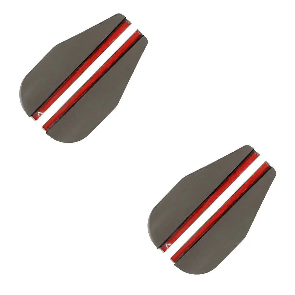 Pare-soleil en fibre de carbone pour rétroviseur de voiture, pare-soleil, protection, vision claire pour la pluie, accessoires de rétroviseur, 2 pièces
