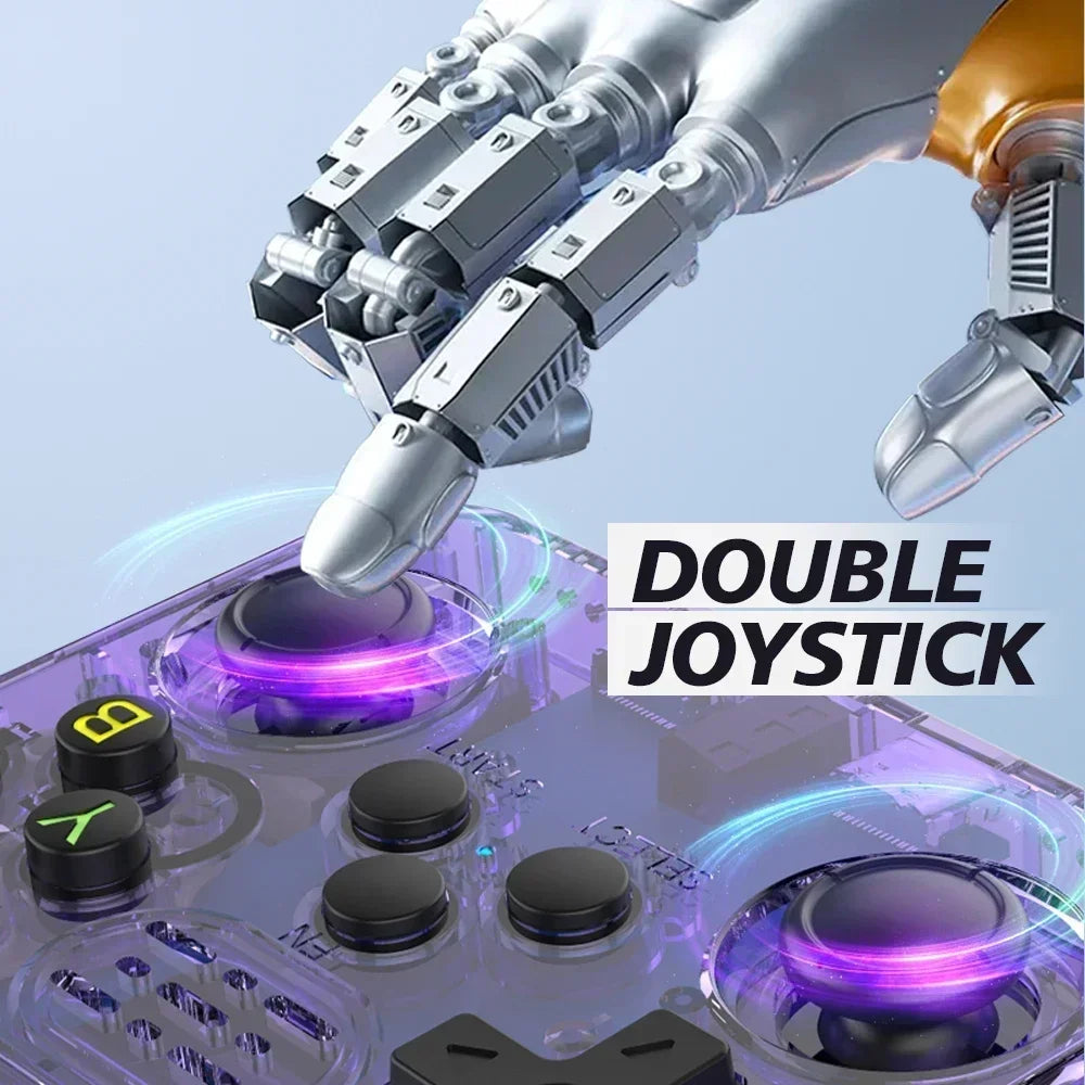 Console de jeu portable rétro — écran 3,5 pouces IPS, 128 Go/64 Go, jeux préchargés, cadeau joueurs