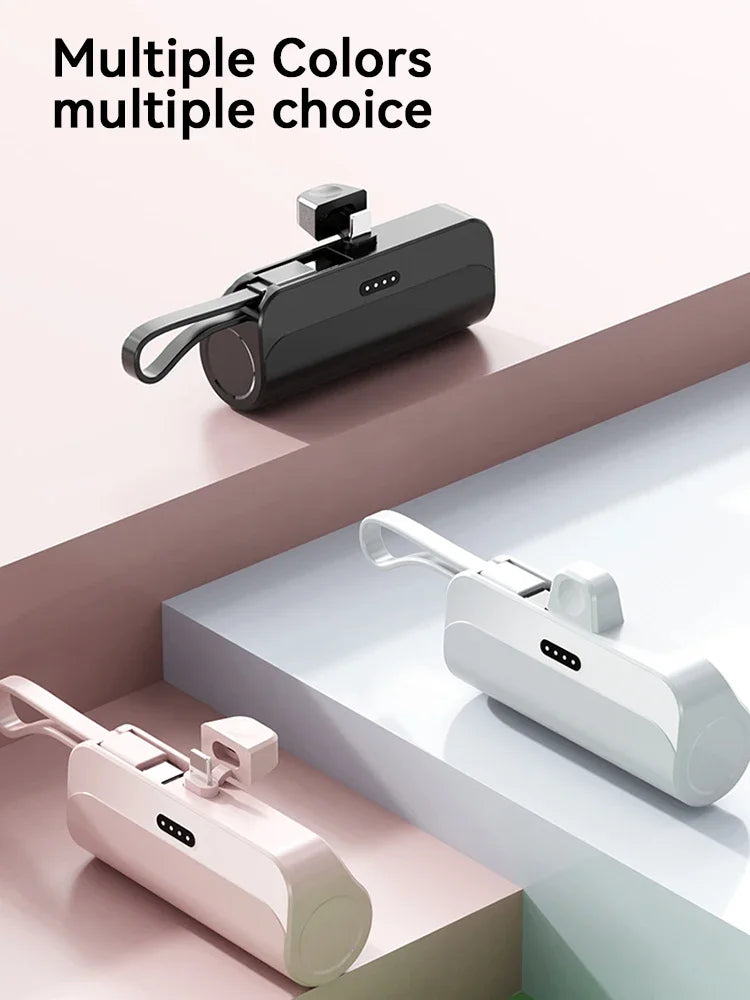 Batterie Externe Capsule 300000mAh — Charge Super Rapide, Portable, Tous Téléphones 2026