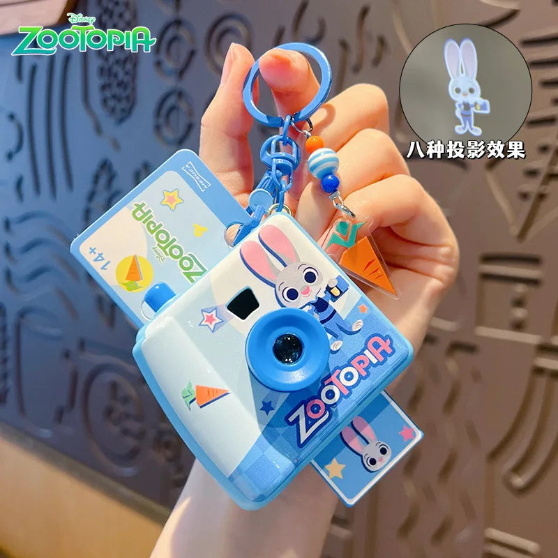 Porte-clés appareil photo jouet créatif pour enfants — pendentif sac à dos, souvenir fête d'anniversaire