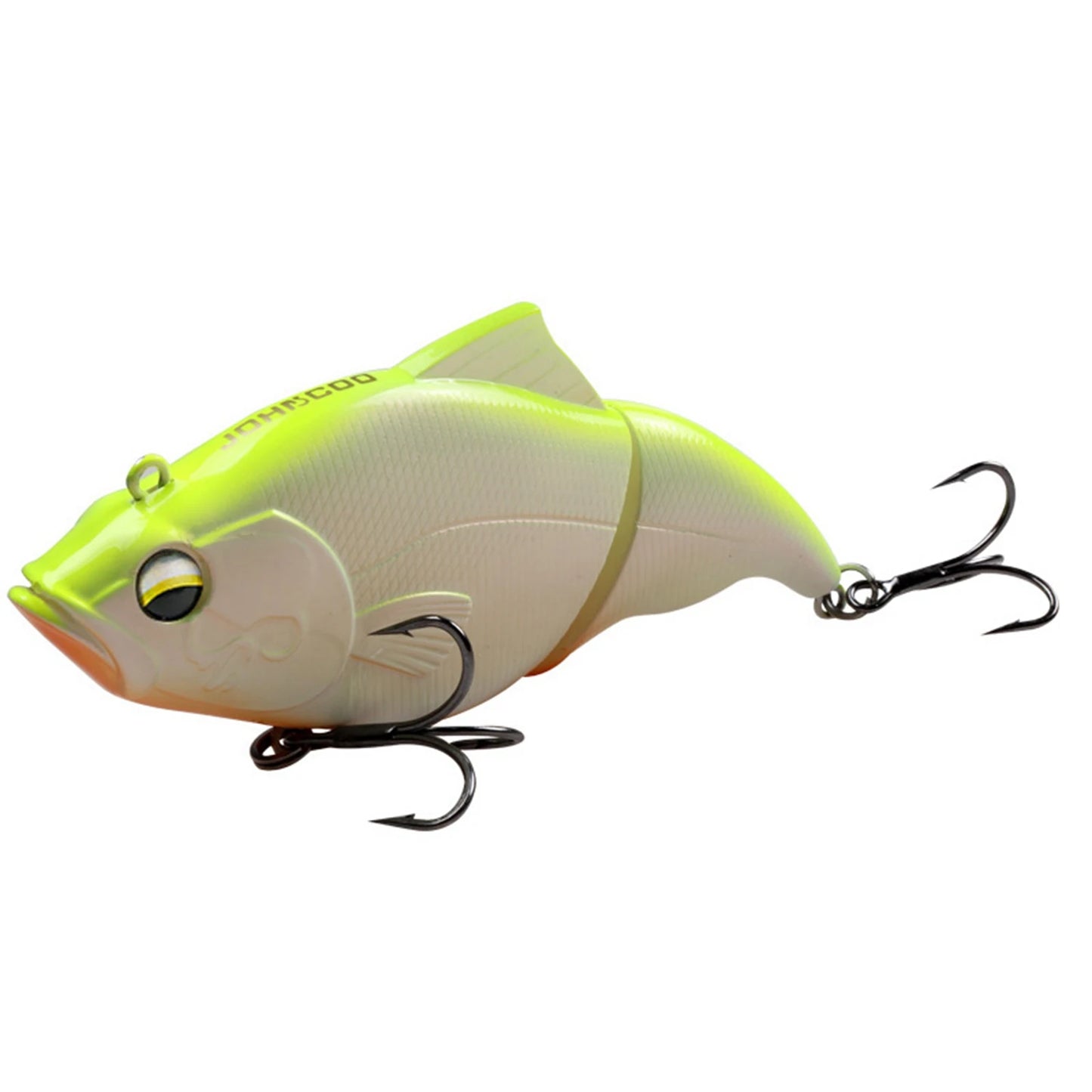 JOHNCOO 115mm coulant VIB leurre de pêche sans lèvres manivelle artificielle flottant dur appât brochet bar matériel de pêche