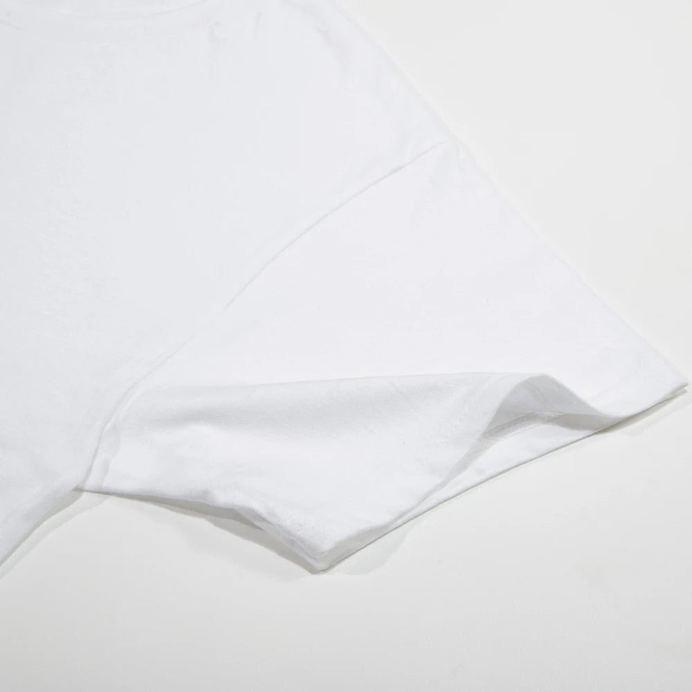 T-Shirt Chat Kawaii Harajuku — Couple Streetwear Y2K Manches Courtes 2024