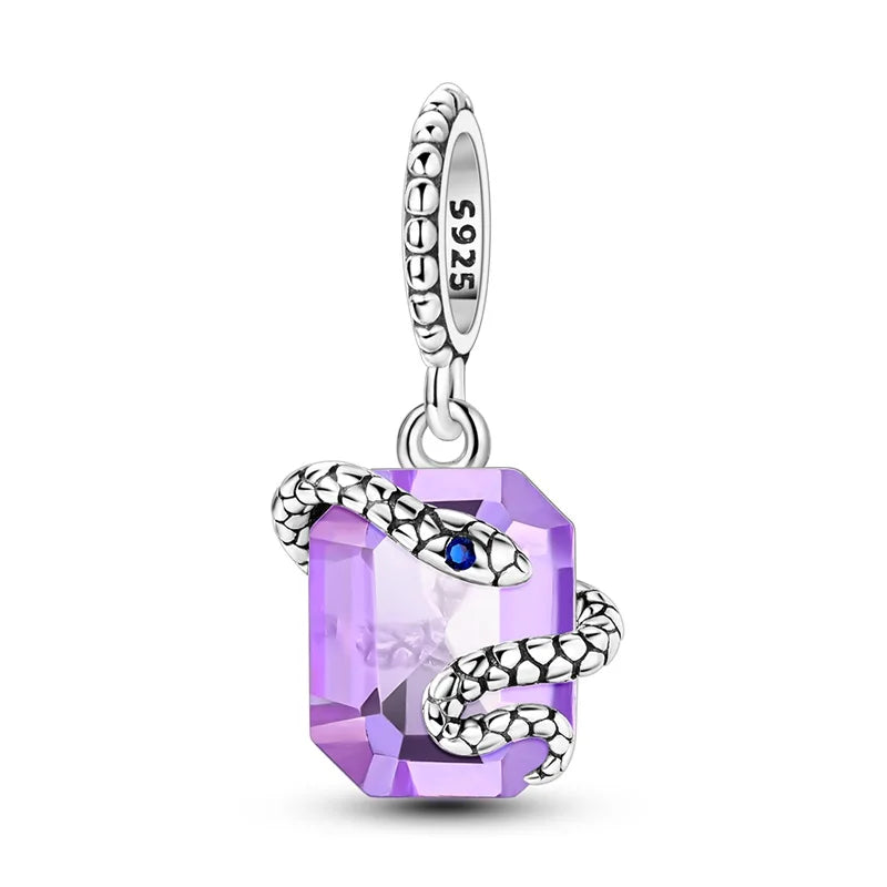 925 Sterling Silver Charms, Pearl Pendants, Tree of Life, Turtle, Love, Gemstones, Sunflower, for Women, Bracelet, Gift Jewelry, New Collection