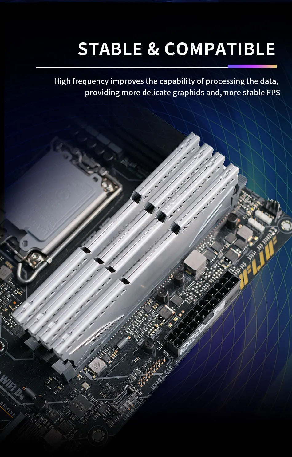 ENVINDA mémoire Ram DDR4 8gb 16gb 2666mhz 3200mhz DDR4 mémoire de bureau 288pin Udimm XMP2.0 dissipateur thermique pour carte mère