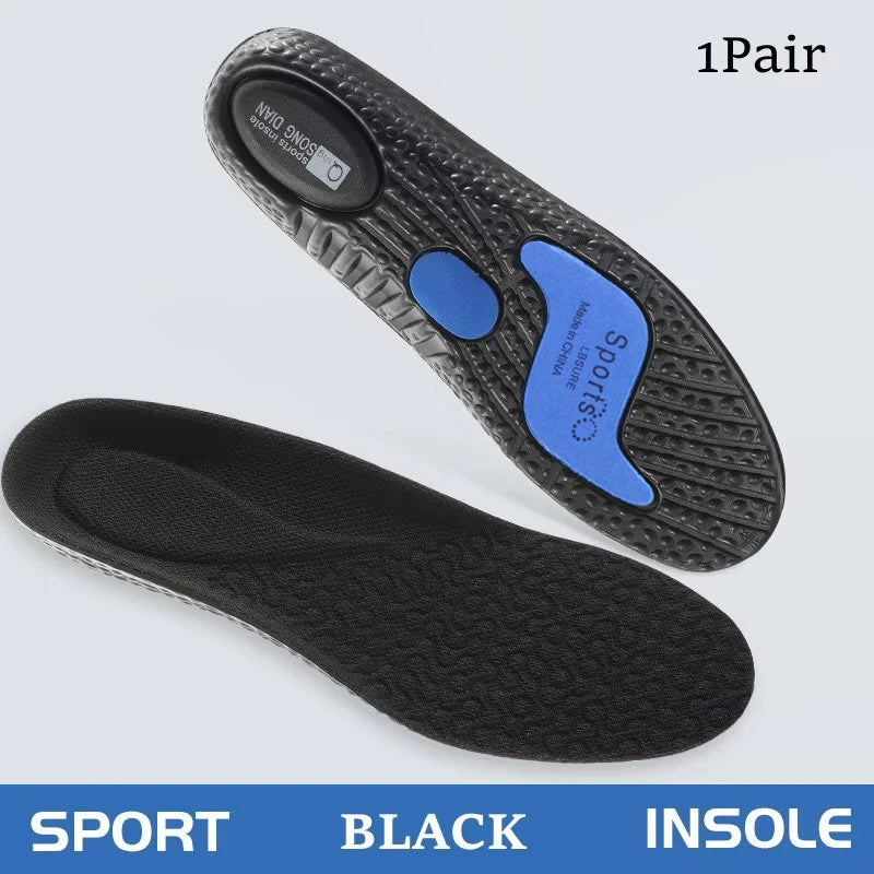 Semelles Intérieures Sport Orthopédiques — Absorption Chocs, Fasciite Plantaire, Homme & Femme