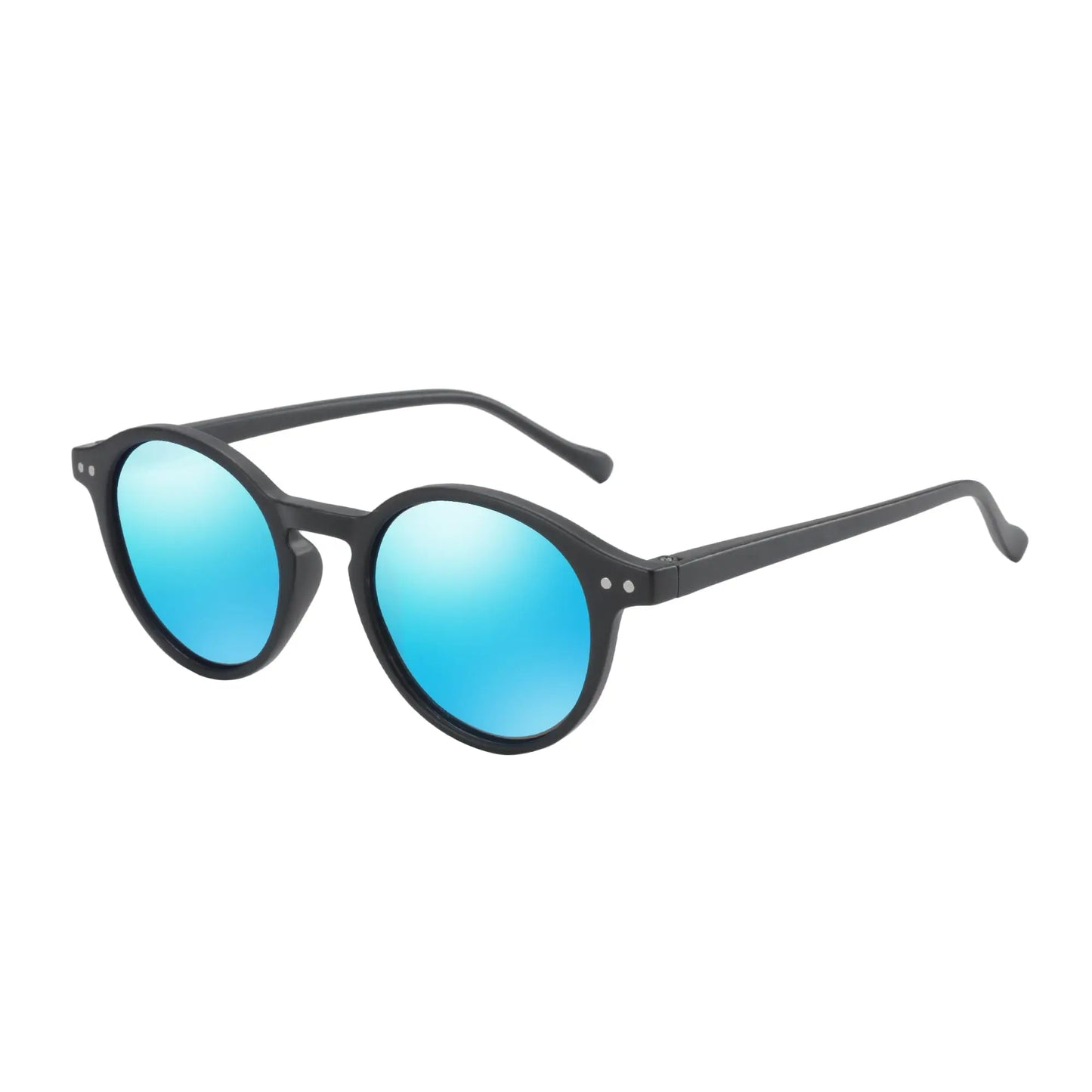 Lunettes de soleil polarisées circulaires rétro 2026 — petites rondes, UV400, vintage, hommes femmes