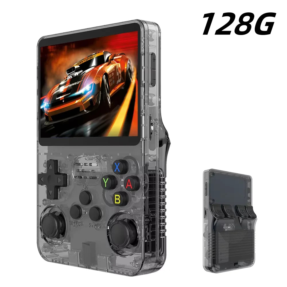 Console de jeu rétro portable — 3,5 pouces IPS, 15000+ jeux, système Linux, lecteur de poche, cadeau