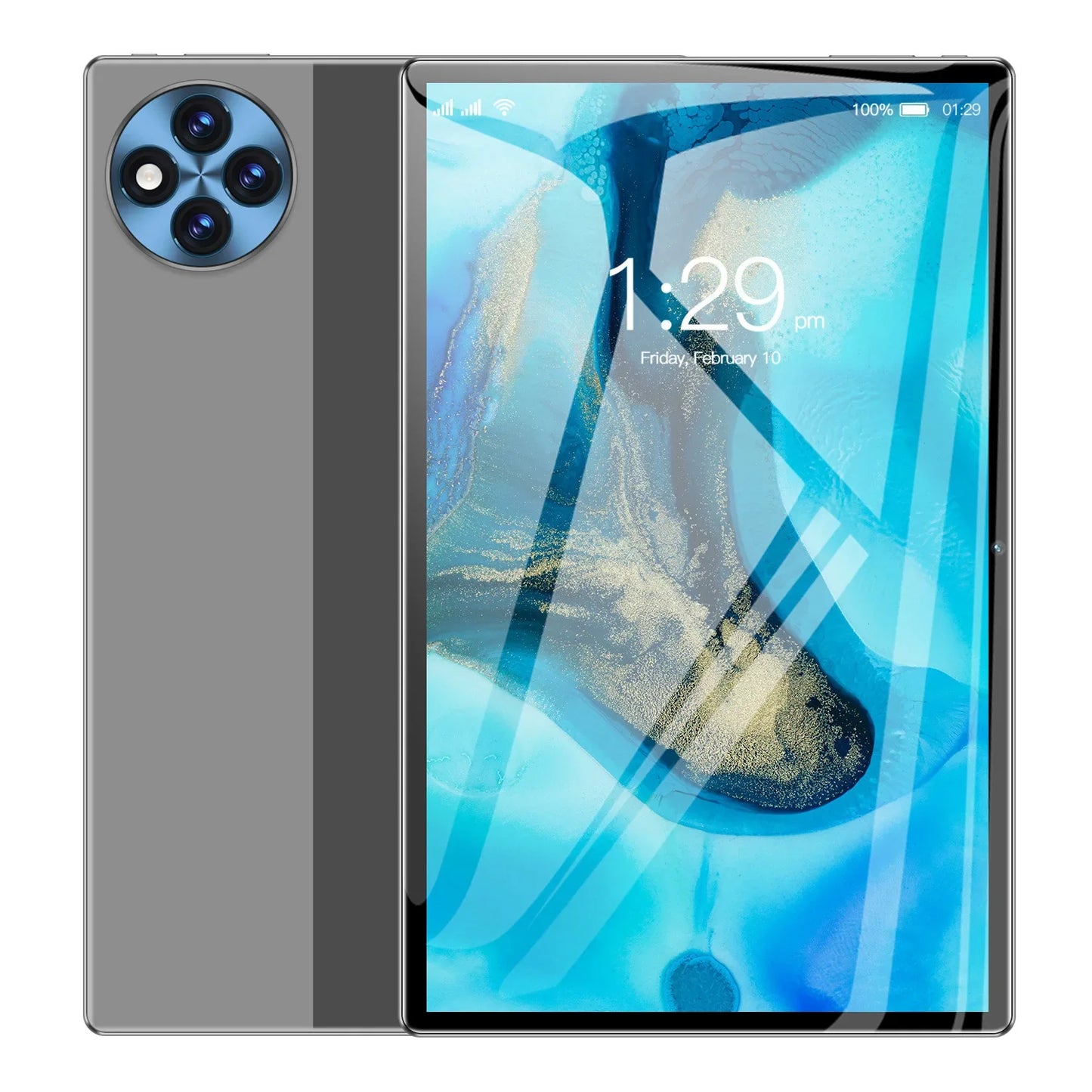 Tableta PC Android 14 Versión Global, pantalla HD de 10,1", GPS WiFi 5G, 10 núcleos Snapdragon888, batería de 10000 mAh, 12 GB de RAM y 512 GB de ROM