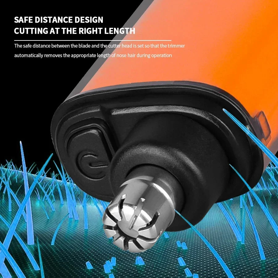 2-in-1 Portable Electric Trimmer for Men, Ear and Nose Trimmer, Professional, Painless, Portable, 2024