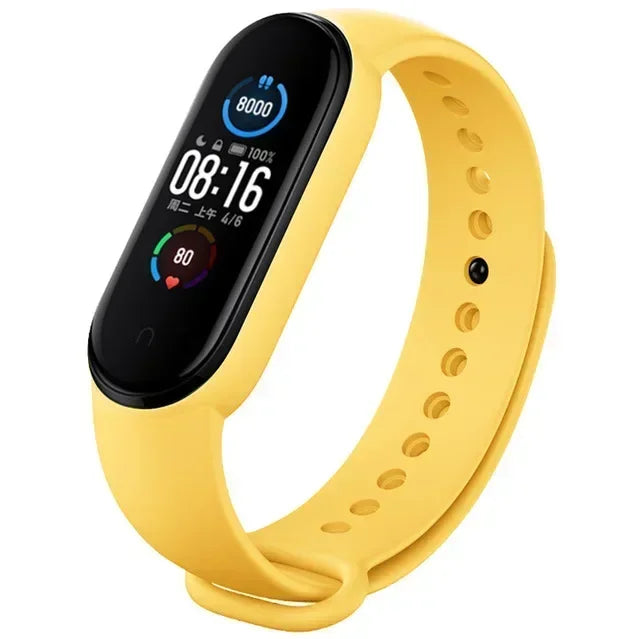 Bracelet Silicone Remplacement Band 3/4/5/6/7 — Accessoires Montre Connectée
