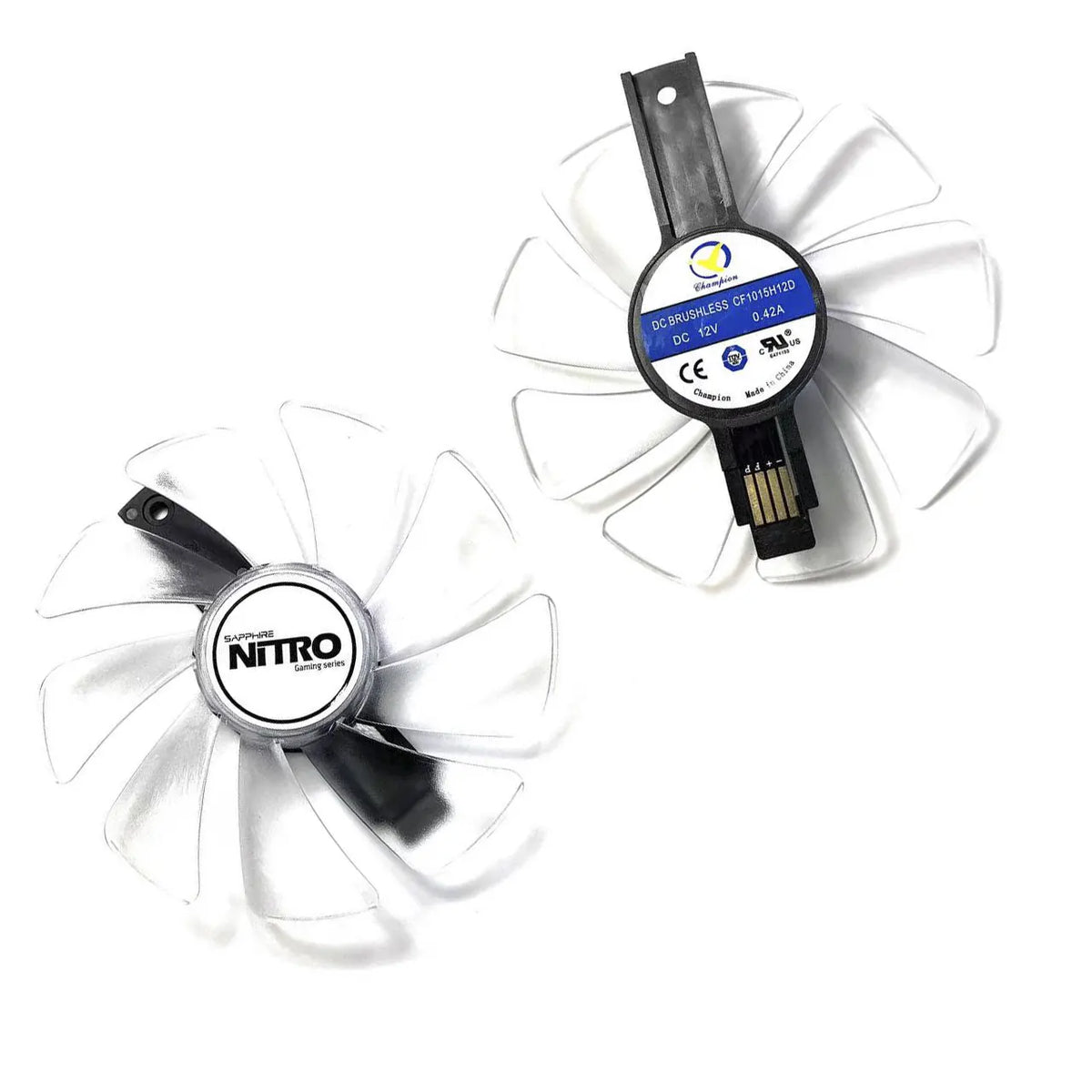 Ventilateur GPU CF1015H12D, pour saphir Nitro jas590 jas580 8G, cochon clocking jas480 8G jas570 4G RX 470 4G GDDR5, nouveau, 95mm
