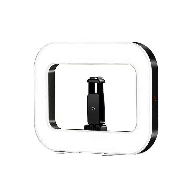 Anneau lumineux LED Portable, nouvelle lampe de photographie d'éclairage de Cage de lapin pour diffusion en direct Mobile, décoration lumineuse pour Selfie