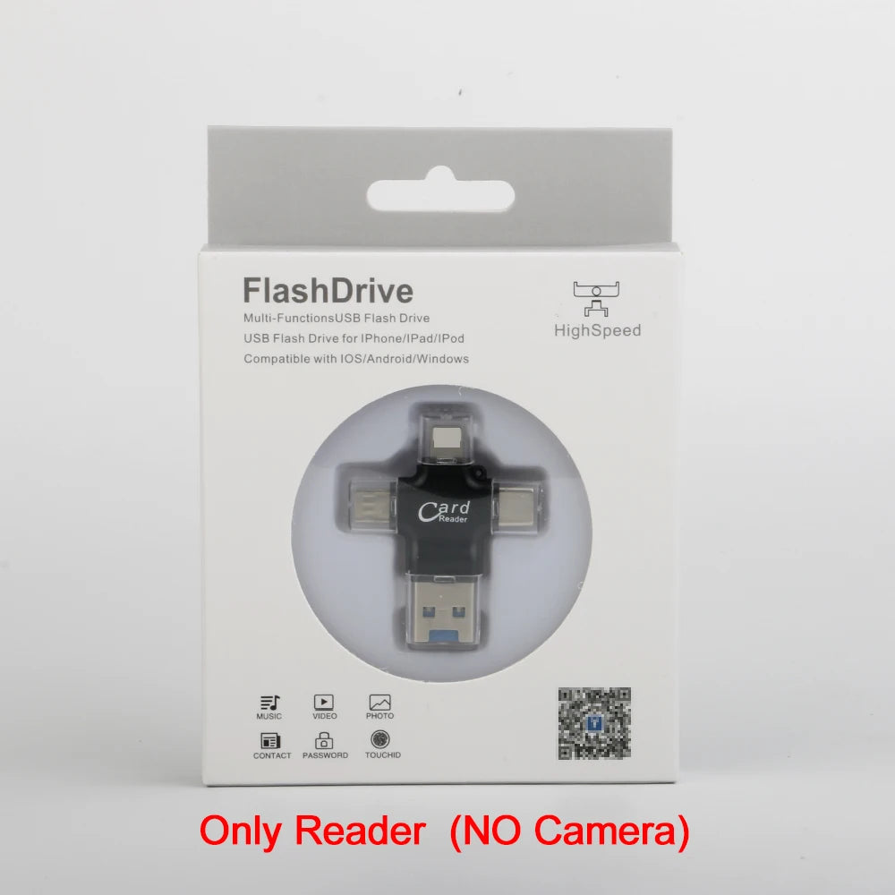 Appareil photo numérique 4K CCD — 8x zoom, 48MP, compact, 180° écran rabattable, selfie, étudiant