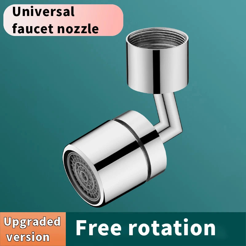 ABS Universal 1080 ° Brazo robótico giratorio, Extensor de grifo, aireador, extensión de grifo de fregadero de cocina, Modo de flujo de agua 2