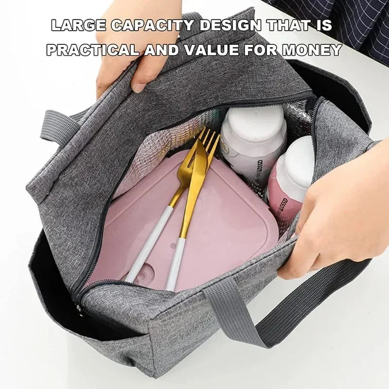 Bolsa isotérmica portátil para el almuerzo y bebidas de Snoopy, bolsa isotérmica para alimentos, caja térmica, bolsa de picnic, bolsas de transporte, bonito regalo para niños
