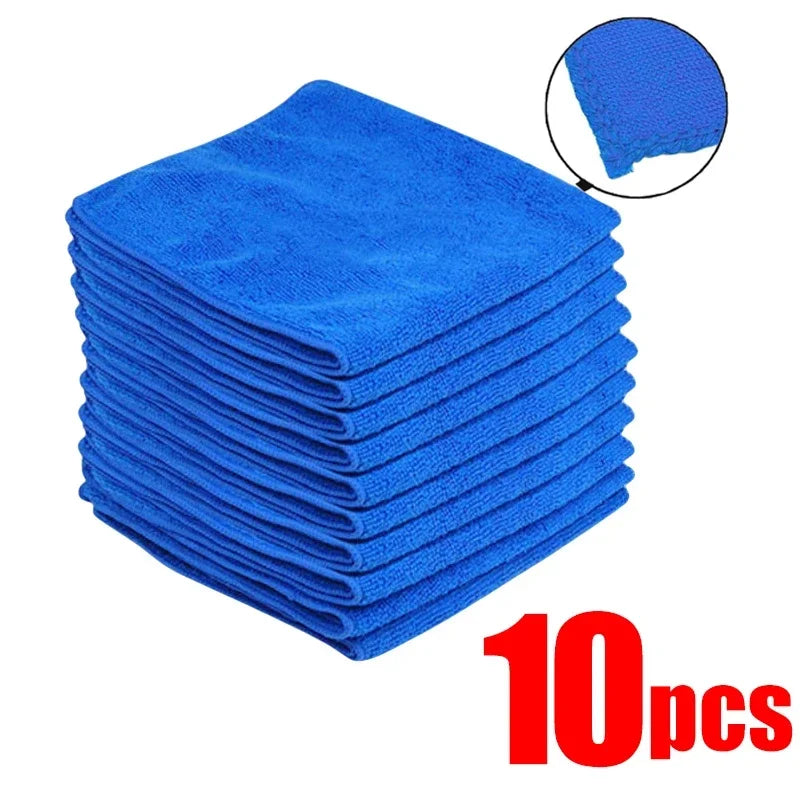 Car Wash Microfiber Towels, Drying Cloth, Household Cleaning Rags, Auto Detailing Polishing Cloth, Home Cleaning Tools, 1-20PCS