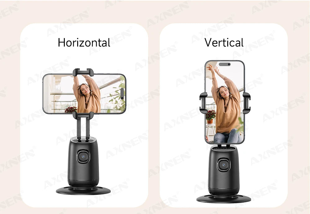 P05 — Stabilisateur Smartphone Suivi IA 360° Support Table Live & Vidéo