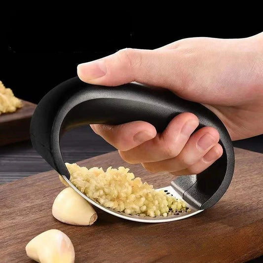 Presse-ail manuel en acier inoxydable, hachoir à ail, outil pour hacher l'ail, outils pour fruits et légumes, accessoires de cuisine, Gadget