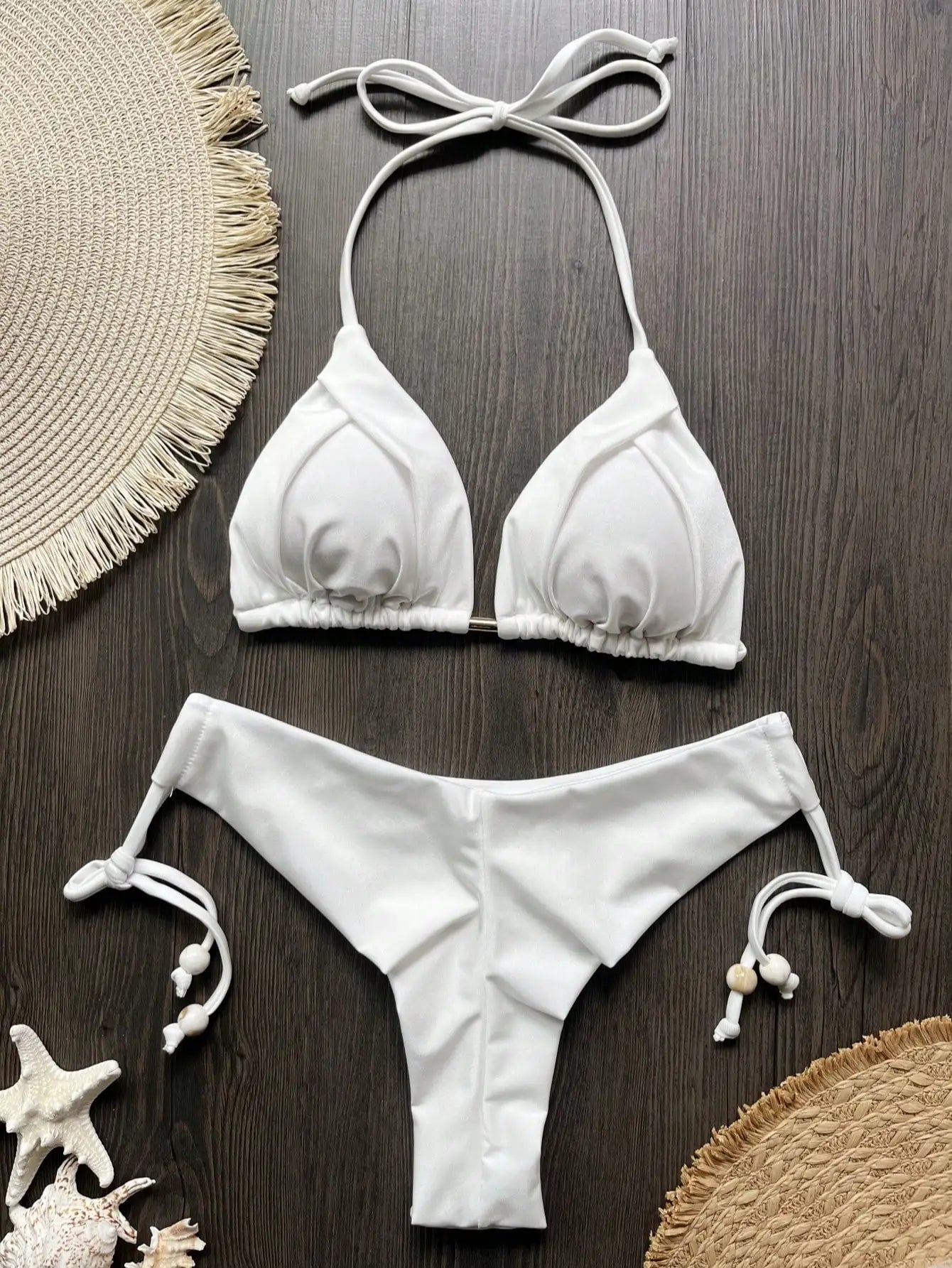 RUOTONGSEPT 2025 nouveau Sexy 13 couleurs Triangle maillot de bain pour femmes brésilien Bikinis maillots de bain Push Up maillot de bain plage Bikini ensemble